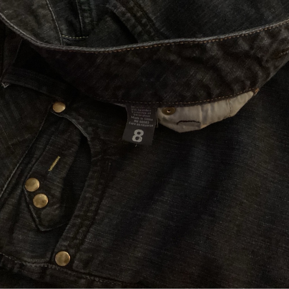 Apt. 9 Maxwell Cut jeans size 8.  Bootcut, 32” inseam, WORN ONCE - Picture 2 of 3